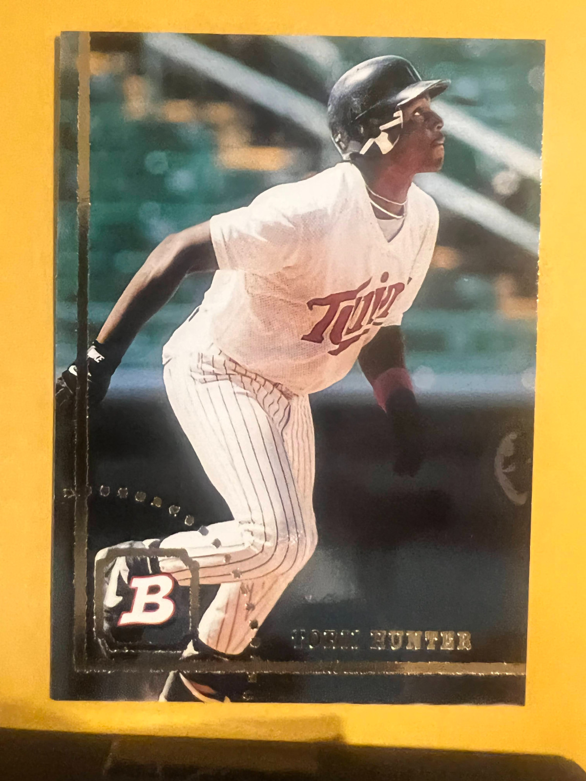 Torii Hunter 1994 Bowman Rookie #104   Minnesota Twins RC NM/MT