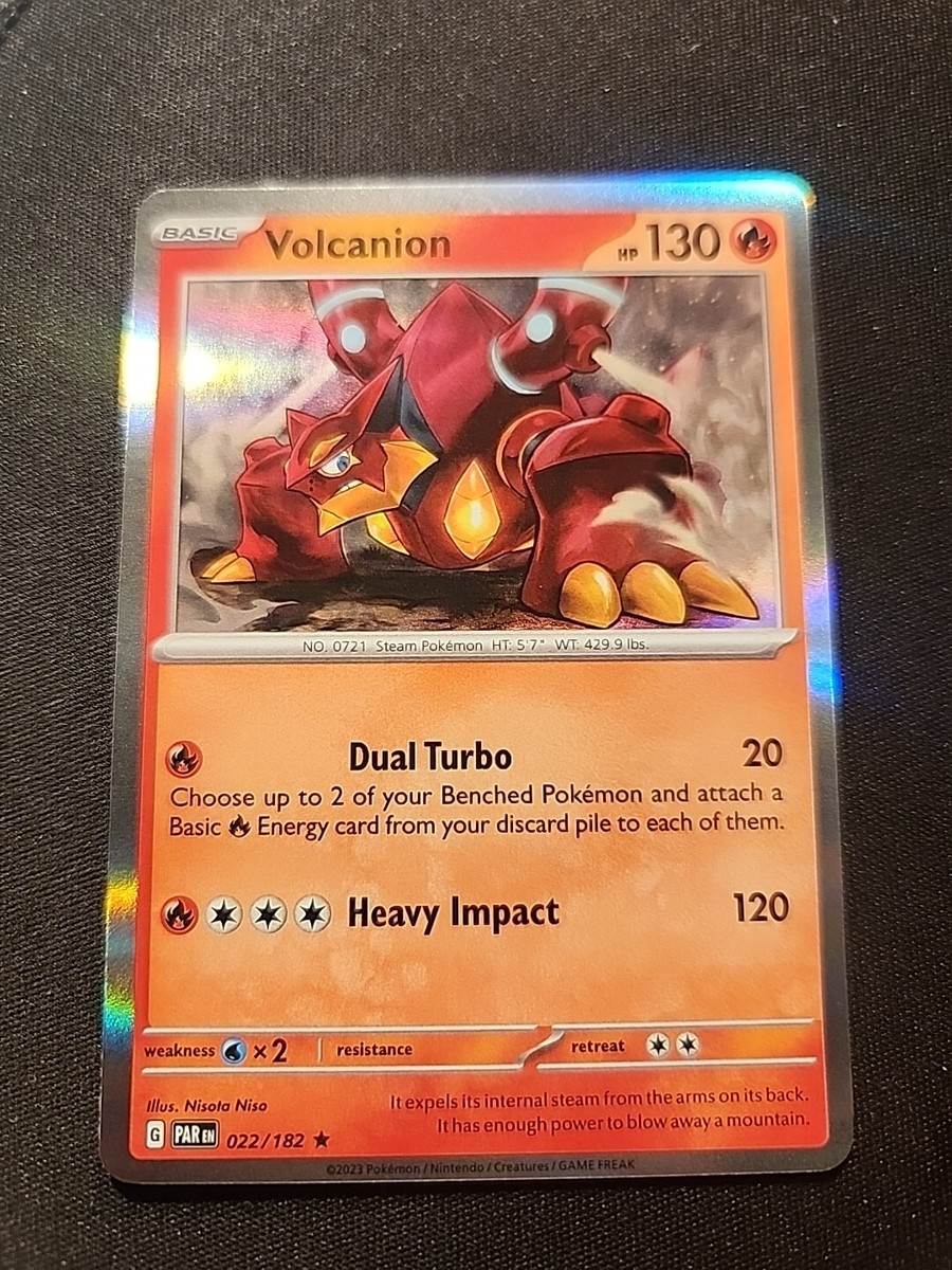 volcanion pokemon card value Pokemon - Volcanion - Steam Seige 2016 Reverse Holo Pokemon League main image 1