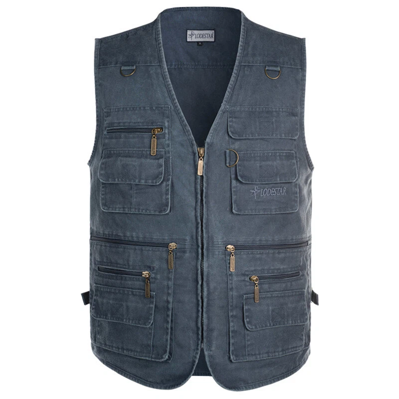 Fishing sleeveless cheap jacket