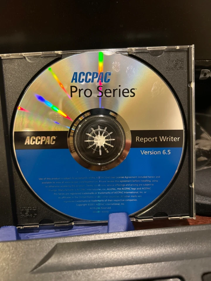 AWESOME BRAND NEW ACCPAC PRO SERIES Report Writer V6.5 UNLIMITED USER DEMO - Image 3 of 4