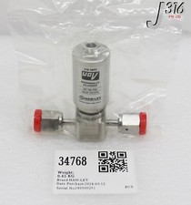34768 HAM-LET DIAPHRAGM VALVE, 60-90 PSI, 1/8 NPT NEW HM20-4VKC-GF4-300PSI