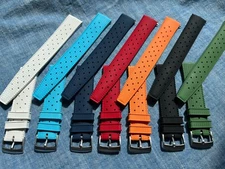 Vulcanized Rubber Tropical Watch Strap