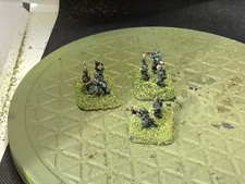 Flames of War Painted German SS Command Stands 2x3, 1x2 Panzerschreck  2