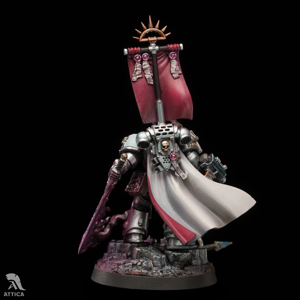 Castellan Crowe painted figure Warhammer 40k Pre-Sale | Art - Image 4 of 4