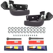 Interior Door Handle Repair Kit Inside Left Right Pair for 07-14 Chevy Silverado