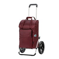 Shopping Trolley Royal With Large Ball-bearings Wheels Nora Bordeaux , Volume Shopping Trolley Royal With Large Ball-bearings Wheels Nora Bordeaux , Volume