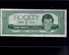 1962 Topps Hockey Bucks Stan Mikita card