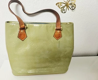 Louis Vuitton Sac à main Monogram Mat kaki en cuir - Photo 1/4