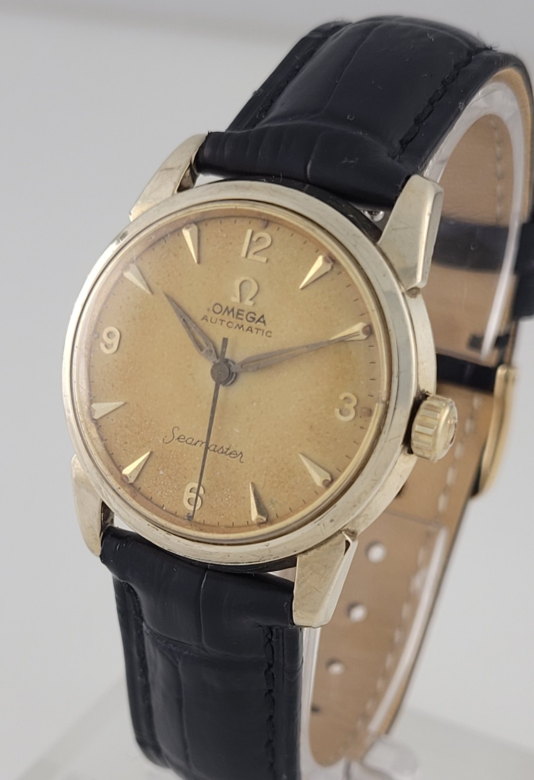 OMEGA SEAMASTER WRIST 14K GOLD F
