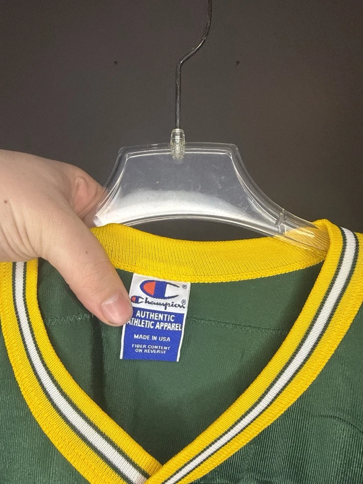 Camiseta De Colección Green Bay Packers Para Hombres 48 Verde NFL Fútbol Reggie Blanca XL Foto 3 de 4