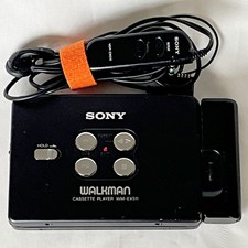 SONY WM-EX511 1994 Black W/accessories Walkman Cassette Player MIJ Tested