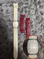 Hamilton Boulton 6265 Quartz Ladies Watch Unused Extra Strap Dead Battery Tested