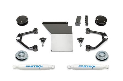 Fabtech 3'' BUDGET SYS W/ PERF SHOCKS 07-14 GM C/K1500 SUV K1060