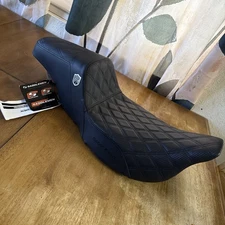 SADDLEMEN 08-23 Harley Touring Pro Series SDC Performance Seat Lattice Carbon