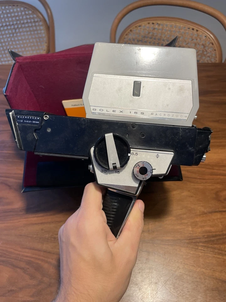 CAMERA SUPER 8 BOLEX 155 Macrozoom Foto 3 de 4