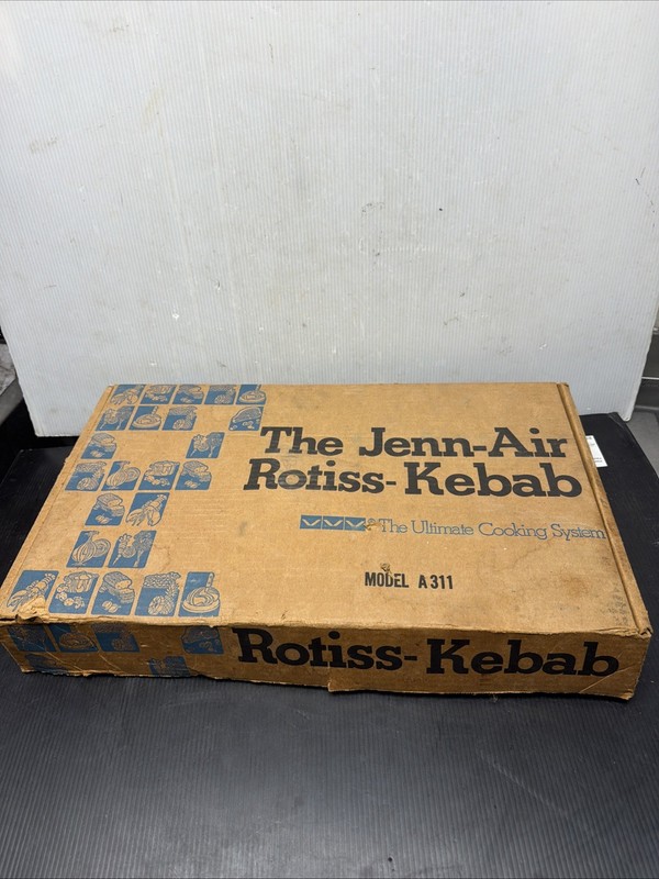 Jenn-Air A311 Rotiss-Kebab Rotisserie Skewer Set The Ultimate Cooking System