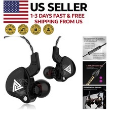 QKZ AK6 In-Ear Earphones with Mic - HiFi Audio & Noise Cancellation Solution