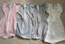 Lot of 4 Love to Dream Baby Swaddles Newborn, Small and Medium