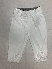 Adidas Impact Youth Medium Knicker Baseball Softball Pant White JJ0533