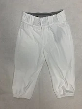 Adidas Impact Youth Medium Knicker Baseball Softball Pant White JJ0533