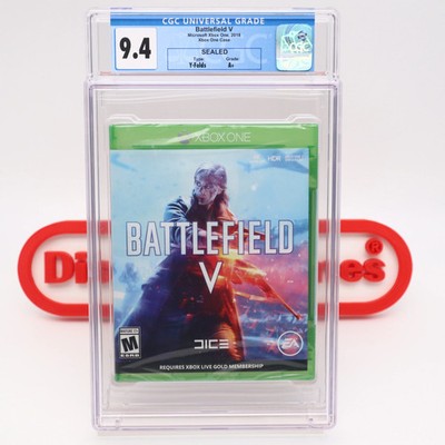 XBox One Game BATTLEFIELD V / BATTLE FIELD 5 - CGC GRADED 9.4 A+! NEW & Sealed!