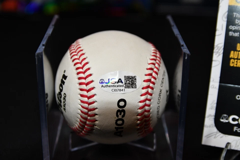 Béisbol Autografiado Roger Clemens "CY7" Inscrito **Autenticado por JSA** Foto 3 de 4