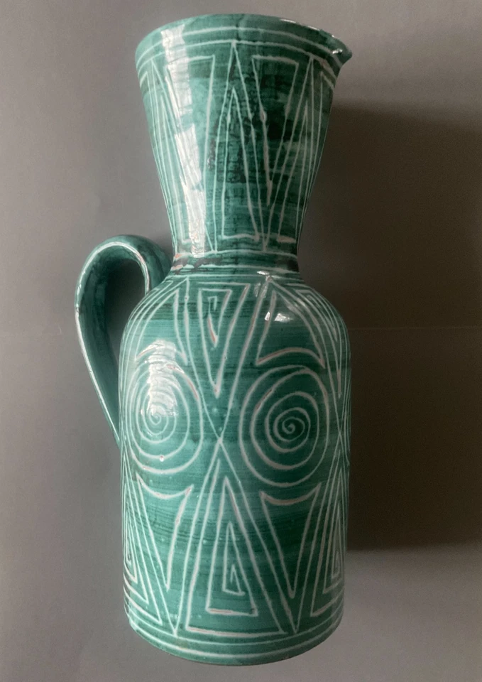 Cruche Pichet ancien céramique Robert PICAULT Vallauris - Photo 3/4