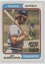 2023 Topps Heritage 1974 MVP Edition Buybacks 72/74 Jeff Burroughs #223 Auto 5q7