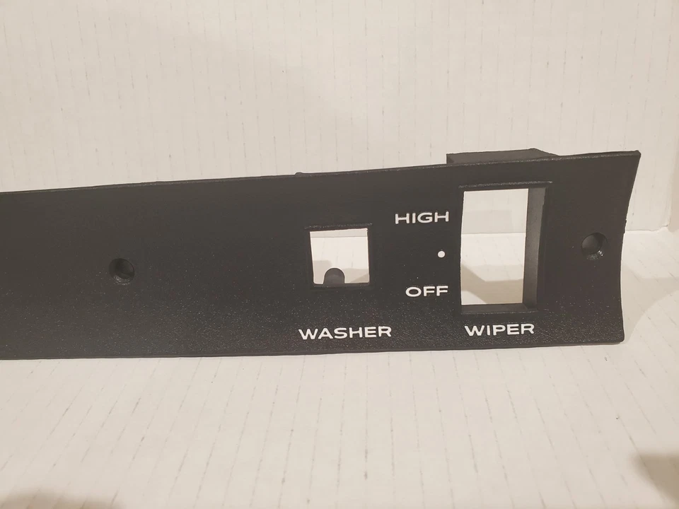 Panel de interruptor satelital restaurado Plymouth Roadrunner Dodge Coronet gTx 1969 Foto 4 de 4