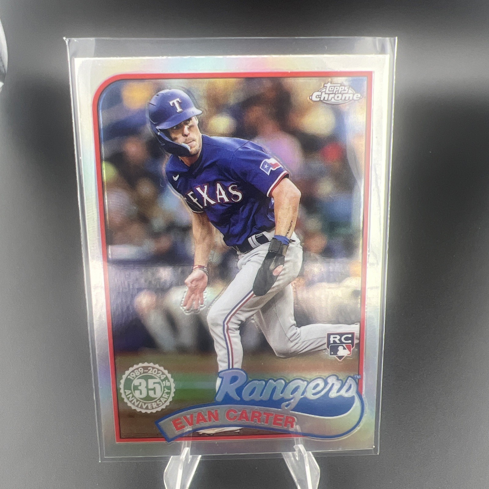 2024 Topps Chrome - 1989 Topps Baseball Evan Carter #89CB-13 (RC) 🔥🔥