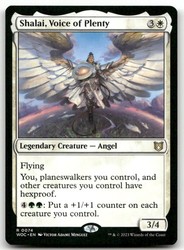 Shalai, Voice of Plenty 074/??? Commander: Wilds of Eldraine
