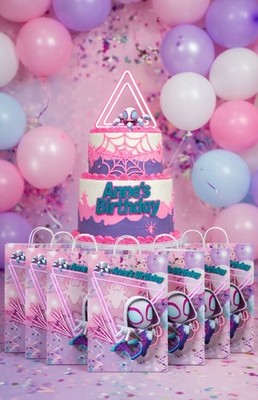 Cute Party Favor  Bags  ghost spider     - Birthday Party Favours 