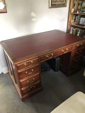 Mid 20th century Twin Pedestal Desk