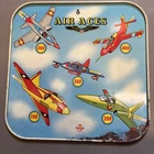 Vintage Ohio Art Co. AIR ACES Tin Litho Target Jets & BULLSEYE on Back Rough