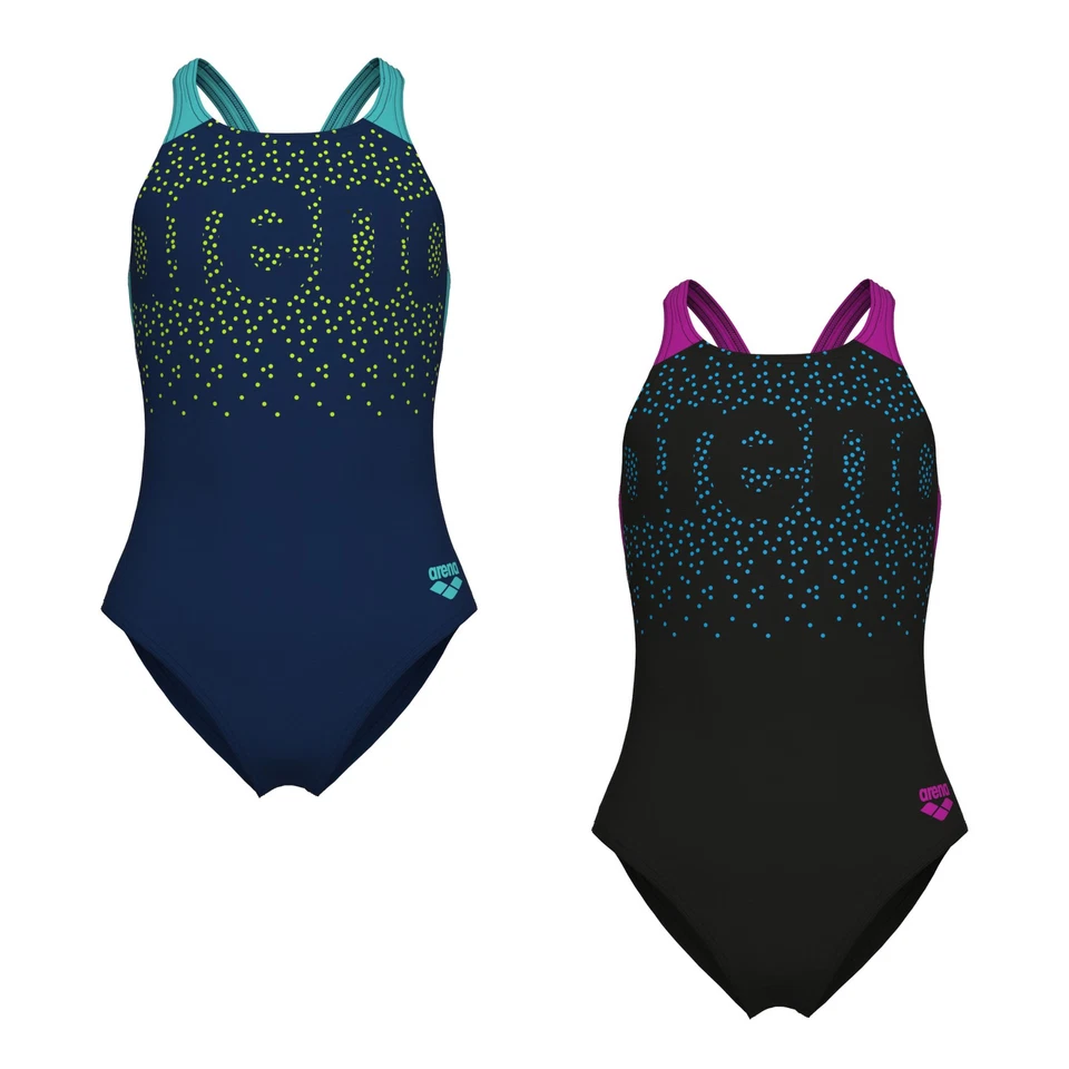 Arena Mädchen Badeanzug PAINTERLY SWIMSUIT V BACK 011756 - Bild 1 von 1