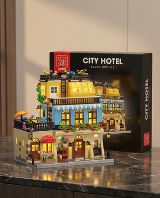 XMork 20115 City Hotel Block Module - BrickMY 1464 Pcs