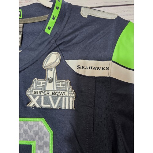Nike NFL On Field Seattle Seahawks #12 Fan Football Jersey Youth size Large - Picture 3 of 4