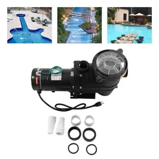 1.5HP In Ground Swimming Pool Above Inground Pump Motor Strainer 410L/min 1100W