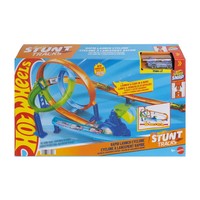 Hot Wheels Stunt Tracks Turbo Looping Set | Fensterkarton | JHK73 | Deutsch