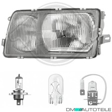 DEPO/TYC Scheinwerfer links H4 H3 für Mercedes Benz S-Klasse W126 Bj. 1980-1991