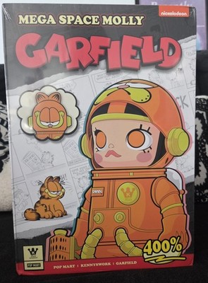POP MART MEGA SPACE MOLLY 400% - GARFIELD - BLIND BOX BRAND NEW