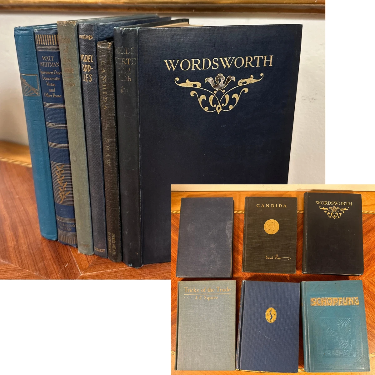 25+ William Wordsworth 1900-1949 Antiquarian & Collectible Books