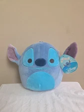 Original Squishmallow Plush Disney 9" Stitch Soft And Squishy 