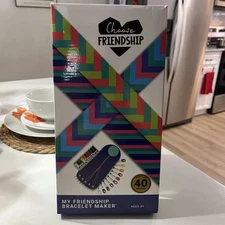 Choose Friendship, My Friendship Bracelet Maker, 20 Pre-Cut  Assorted Colors New