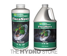 General Hydroponics FloraNova Grow 1 Quart, 1 Gallon - gh flora nova qt gal