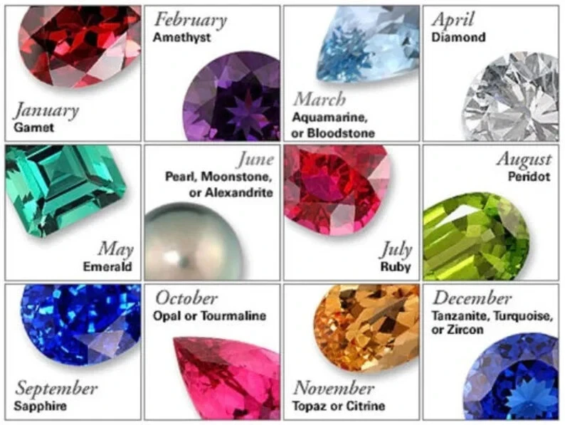 14K Solid Gold Ruby Dainty Square Stacking Ring, Gold Minimalist Ring - Image 3 of 3