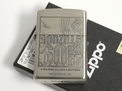 ゴジラ zippo ZIPPO GODZILLA 60TH ANNIVERSARY EDITION JAPAN 05162 | eBay