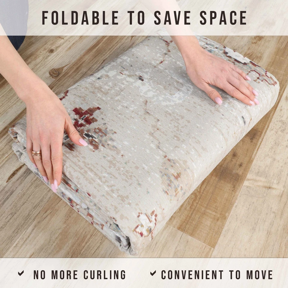 Alfombras de interior lavables Flamingo moderno medallón o alfombra para corredor Foto 2 de 4