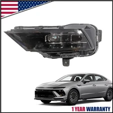 Left LED Headlight Double Beam Lens For 2024-2025 Hyundai Sonata 92101-L1740 LH