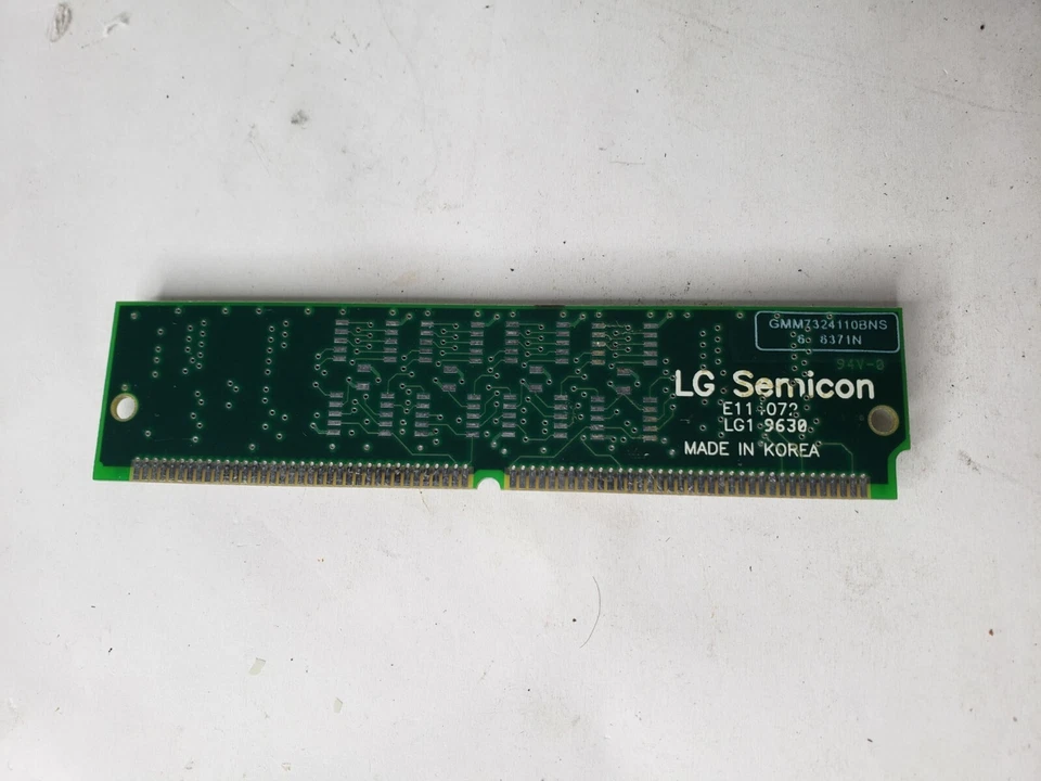 LG SEMICON GMM7324110BNS 16MB EDO SIMM - Image 2 of 3